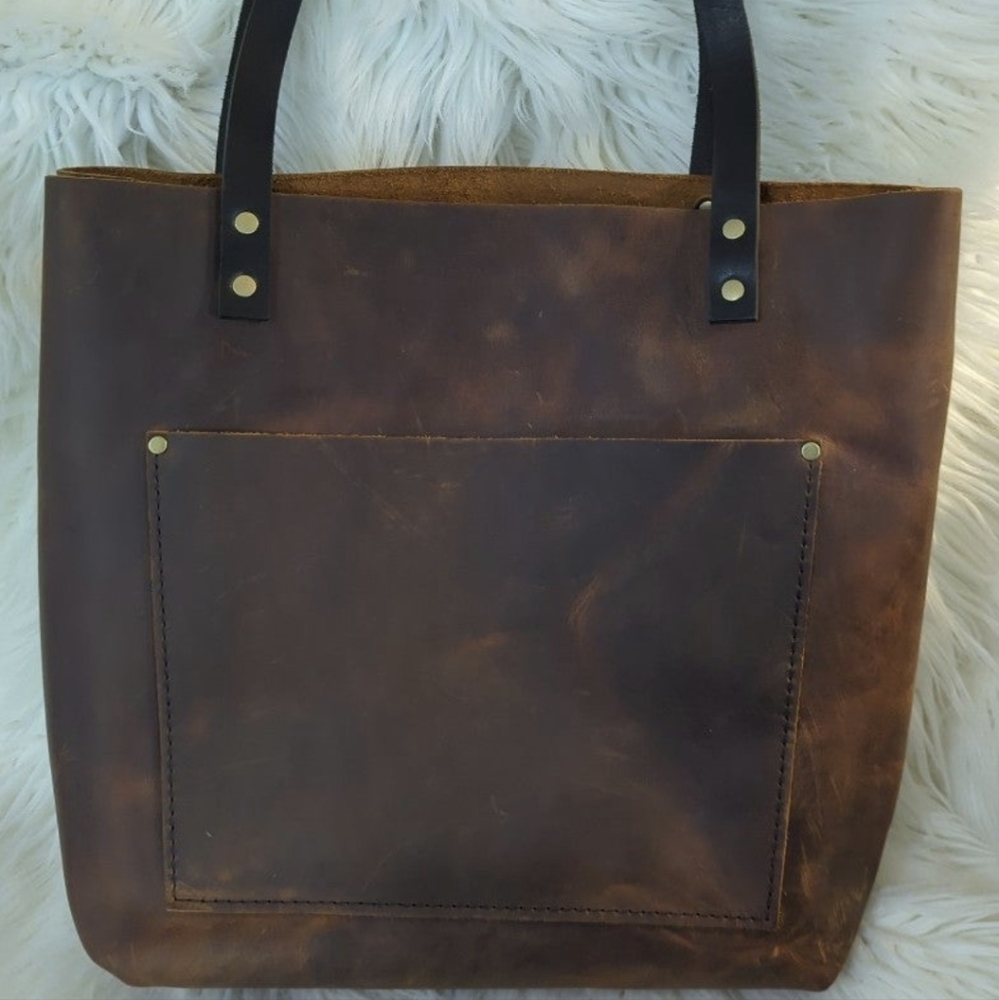Portland Leather Goods Medium Tote in Canyon